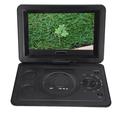 DVD Player, 13.9inch HD TV Portable DVD Player Video Player 800 * 480 Resolution 16:9 LCD Screen for Home Office Vehicle(110-240V UK Plug)