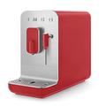 Smeg BCC02RDMEU Pressure Coffee Maker with a Power of 1350 W BCC02RDMEU-red matt, Plastic, Black