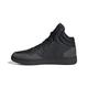 ADIDAS Men's Hoops 3.0 Mid Classic Vintage Sneaker, core Black/core Black/Carbon, 9 UK