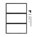 2'x4' Privacy Panel Frame Kit for Design-Vu Panels (Holds three 2'x4' panels) | 72 H x 48 W x 1 D in | Wayfair ODCC24