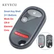 Keyecu – coque de clé télécommande intelligente à 3 boutons pour Honda 2002/2004/2004/Element