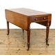 Antique Mahogany Pembroke Table | Drop Leaf Table | Antique Mahogany Extending Table | Console Table (M-3863)
