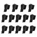 20Pcs Golf Club Storage Plastic Golf Putter Organizer Ball Protect Clubs Golf Accessories for Golfers Black