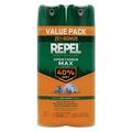 Repel Insect Repellent Sportsmen Max Formula 40% DEET 8.125 Ounces Twin Pack