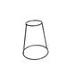 zttd new nordic minimalist abstract vase black iron brief vase flower racks ornaments a