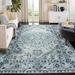 Lochas Vintage Bohemian Area Rug for Living Room Retro Boho Rug Bedroom Indoor Print Carpet 5 x 8 Blue