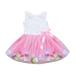 wozhidaoke dresses toddler bowknot tutu petals tulle baby girls flower gown outfits skirts for women princess dress up clothes for little girls