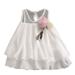 wozhidaoke dresses solid tulle sleeveless baby girls toddler flowers party girls outfits&set skirts for women princess dress up clothes for little girls