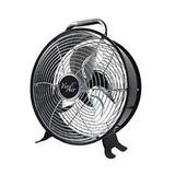 12 in. High Velocity Dual Speed Retro Metal Drum Fan