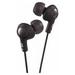 JVC HAFX5B Gumy Plus Inner Earbuds Consumer Electronics Black