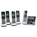 Panasonic Link2Cell 5 Handset Cordless Phone System with Answering Machine Used