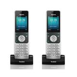 Yealink W56H DECT Cordless Handset w/2.4 Inch LCD Screen (2 Pack)