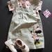 Disney Matching Sets | Disney Junior Minnie Mouse Dress/Shirt Set Sz 2t With Keds Shoes Sz 6 | Color: Pink/White | Size: Cloth 2t/Shoes 6