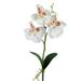 Wozhidaoke Fall Decor Triple Head Artificial Butterfly Orchid Silk Flower Home Wedding Decor Christmas Decorations Home Decor Fake Plants White 28*8*3 White