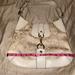 Coach Bags | Gently Used Coach Shoulder Bag, Beige W White Leather Strap | Color: Tan/White | Size: 14x11