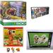 Assorted Puzzles 4 Pack Bundle: EuroGraphics Grizzly Cubs by Jan Patrik 500-Piece Puzzle Kiddy Mix Puzzle Made In Holland Imaginarium Peg Puzzle 8-Piece - Treehouse 500 Piece Puzzle Puppy Love Diff