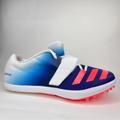 Adidas Shoes | Adidas Mens Jumpstar Blue Pink Track & Field Shoes Size 11.5 Gy0942 | Color: Pink/White | Size: 11.5