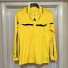 Adidas Shirts | Adidas Top Ls Jersey Referee Climacool Mens M | Color: Yellow | Size: M