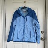 Columbia Jackets & Coats | Columbia Bugaboo Youth Coat Jacket Size 18/20 Hooded Blue Colorblock Omni-Tech | Color: Blue | Size: 18b