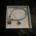 Nine West Jewelry | Nine West Bracelet And Necklace Set | Color: Blue | Size: Os