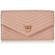 Pinko Damen Compact Wallet L Sheep Nappa C Reisezubehör-Brieftasche, O81q_Antique Gold Puder