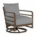 Summer Classics Malibu Swivel Patio Chair w/ Cushions | 31.625 H x 30 W x 36.25 D in | Wayfair 313380+C939H6101N