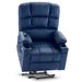 Red Barrel Studio® Dual Motor Large Power Lift Recliner Chair w/ Massage & Heat For Elderly Big & Tall People, Infinite Position | Wayfair