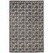 Brown/White 59 x 39 x 0.125 in Area Rug - Bay Isle Home™ Moby Machine Made Power Loomed Polypropylene/Indoor/Outdoor Area Rug in Brown/Beige | Wayfair