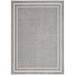 Gray/White 72 x 48 x 0.25 in Area Rug - Ebern Designs Nourison Essentials Grey Ivory Area Rug Polypropylene | 72 H x 48 W x 0.25 D in | Wayfair