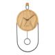 Horloge murale 'Swing Pendulum' - Karlsson - Bois