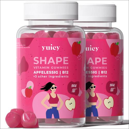 yuicy Shape – Apfelessig Gummies 120 St Fruchtgummi