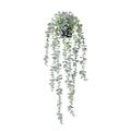 1 Piece Artificial Plant Hanging Artificial Hanging Plants Potted Plant Artificial Fake Ivy Plants for Home Garden Wall Decoration