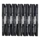 12 Pc Set Black Brockmark Sharp Solid Permanent Ink Markers Pen Medium Point on Metal Fabric Wood Plastic for Industrial Warehouse Everyday