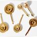 Anthropologie Accessories | Anthropologie Greek Revival Set Of Six Medallion Coin Hair Pins | Color: Gold | Size: Os