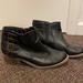 American Eagle Outfitters Shoes | American Eagle Outfitters Black Buckled Ankle Booties With Zipper | Color: Black | Size: 7.5