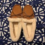 J. Crew Shoes | J Crew Chestnut Moccasin Slippers | Color: Tan | Size: 8