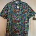 Disney Shirts | Nwt Walt Disney Imagineering Exclusive Adventureland Button Down | Color: Blue/Purple | Size: L