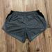 Nike Shorts | Nike Dri Fit Lined Athletic Running Shorts Women's Size S Gray Black Tiny Print | Color: Black/Gray | Size: M