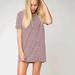 Brandy Melville Dresses | Brandy Melville Oversized Stripe Tee Shirt Dress Small | Color: Red | Size: S