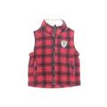 Carter's Fleece Jacket: Red Print Jackets & Outerwear - Size 9 Month