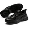 Sneaker PUMA "CILIA", Gr. 40,5, schwarz (puma schwarz, puma silber, peach bud), Synthetik, unifarben, sportlich, Schuhe