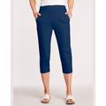 Blair Women's ClassicEase Stretch Capris - Blue - 16 - Misses