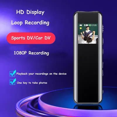Mini enregistreur de caméra A13 avec écran LCD micro webcam audio vidéo statique objectif grand