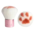 Brosse de maquillage télescopique patte de chat poudre cosmétique surligneur base Fiber laine