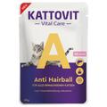 24x85g Kattovit Vital Care Anti Hairball saumon - Pâtée pour chat
