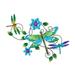 Regal Art & Gift 13399 - Garden Vibe Wall Decor - Dragonfly Wall Decor Figurines