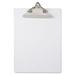 Saunders Recycled Plastic Clipboard With Ruler Edge 1\ Clip Cap 8 1-2 X 12 Sheet Clear