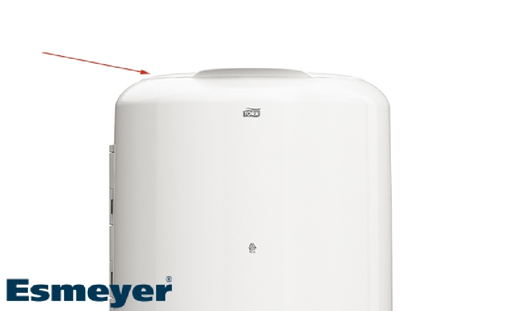 1 x Tork ELEVATION Flachdeckel zu Abfalleimer B1 Image