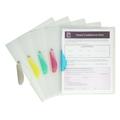 C-Line 32800BNDL12EA Report Cover with Swing Clip Clear WithAssorted Color Clips