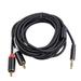 3.5mm to 2 Splitter Cable Stereo Splitter Cable Y Splitter Cord for Smartphone Tablet Laptop Loud Speaker MP3 MP4 And 3M 1M 1.8M 3M